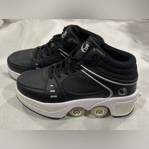 Double-Row Deform Kick Roller Skate Shoes - Men Size US 4, EUR 37